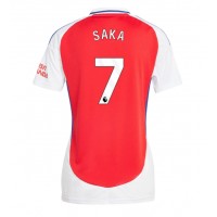 Fotbalové Dres Arsenal Bukayo Saka #7 Dámské Domácí 2024-25 Krátký Rukáv